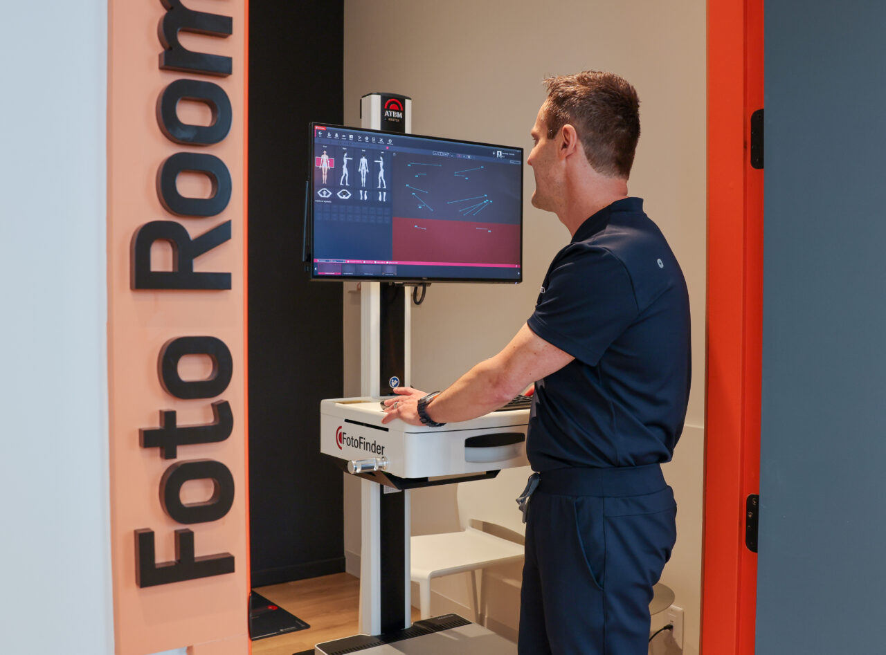 FotoFinder mole mapping in our clinic
